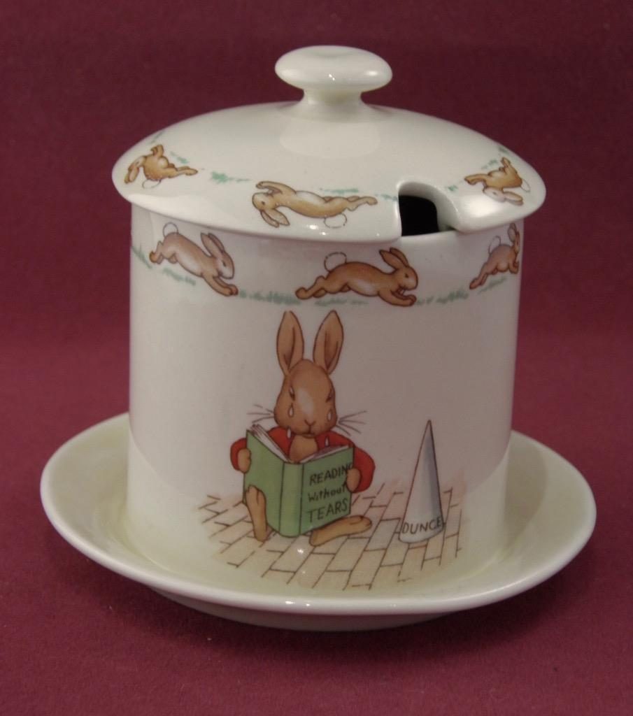 Rare Jam Pot featuring Netting a Cricket and Dunce side 2