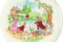 Fishing at the Pond Bunnykins Design