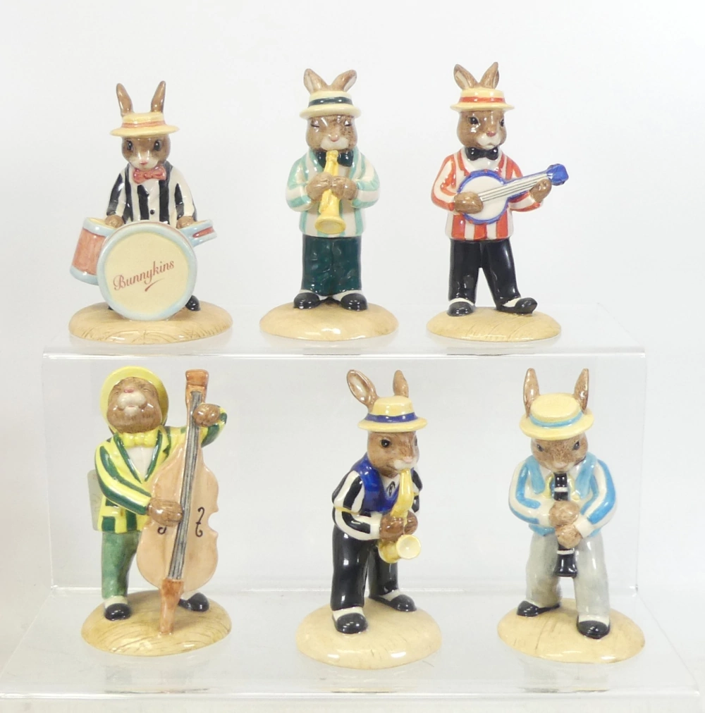 Royal Doulton, Six Jazz Band Bunnykins